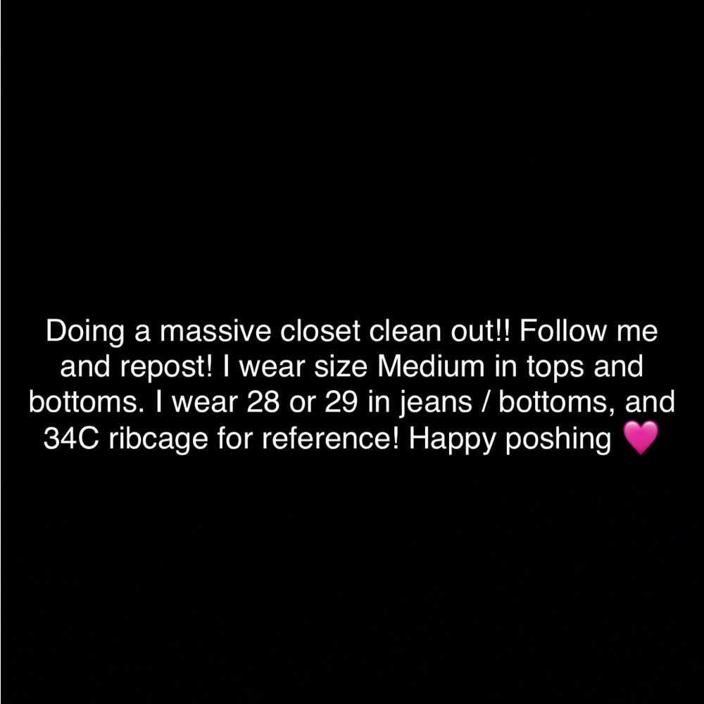 Closet Clear Out Announcement